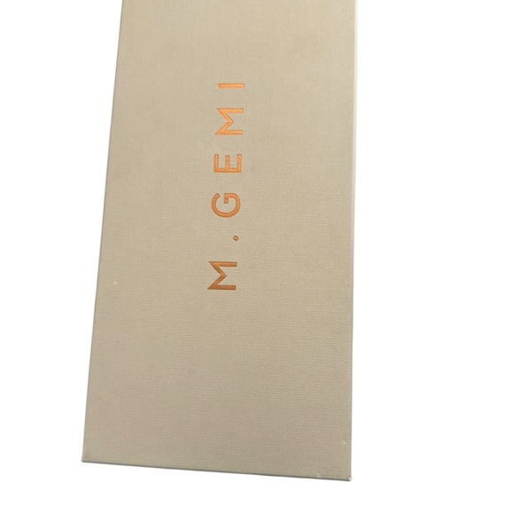 M. Gemi The Felize Due Leather Moccasin Light Gray Multi IT 39 US 8 - Picture 4 of 7